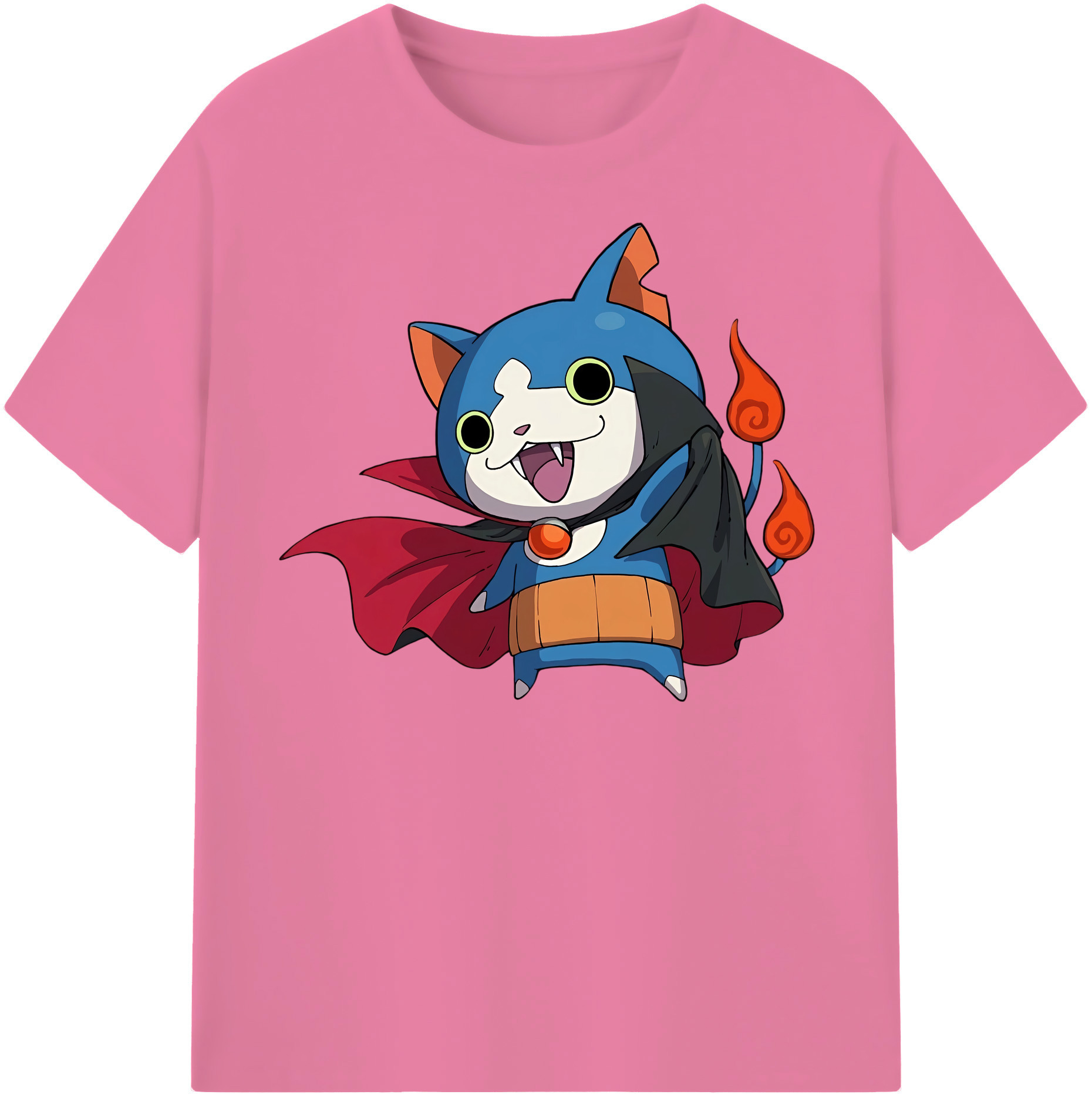 （画像用） 妖怪ウォッチ Yo-kai Watch 綿100％半袖Tシャツ（フロントプリント）